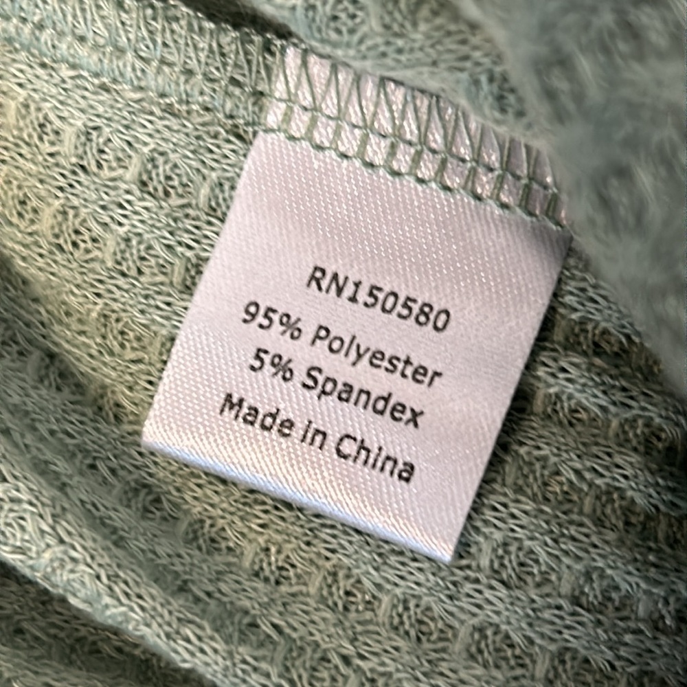 NWT Alexander Del Rossa Ribbed Knit Pajama Set - Picture 10 of 11